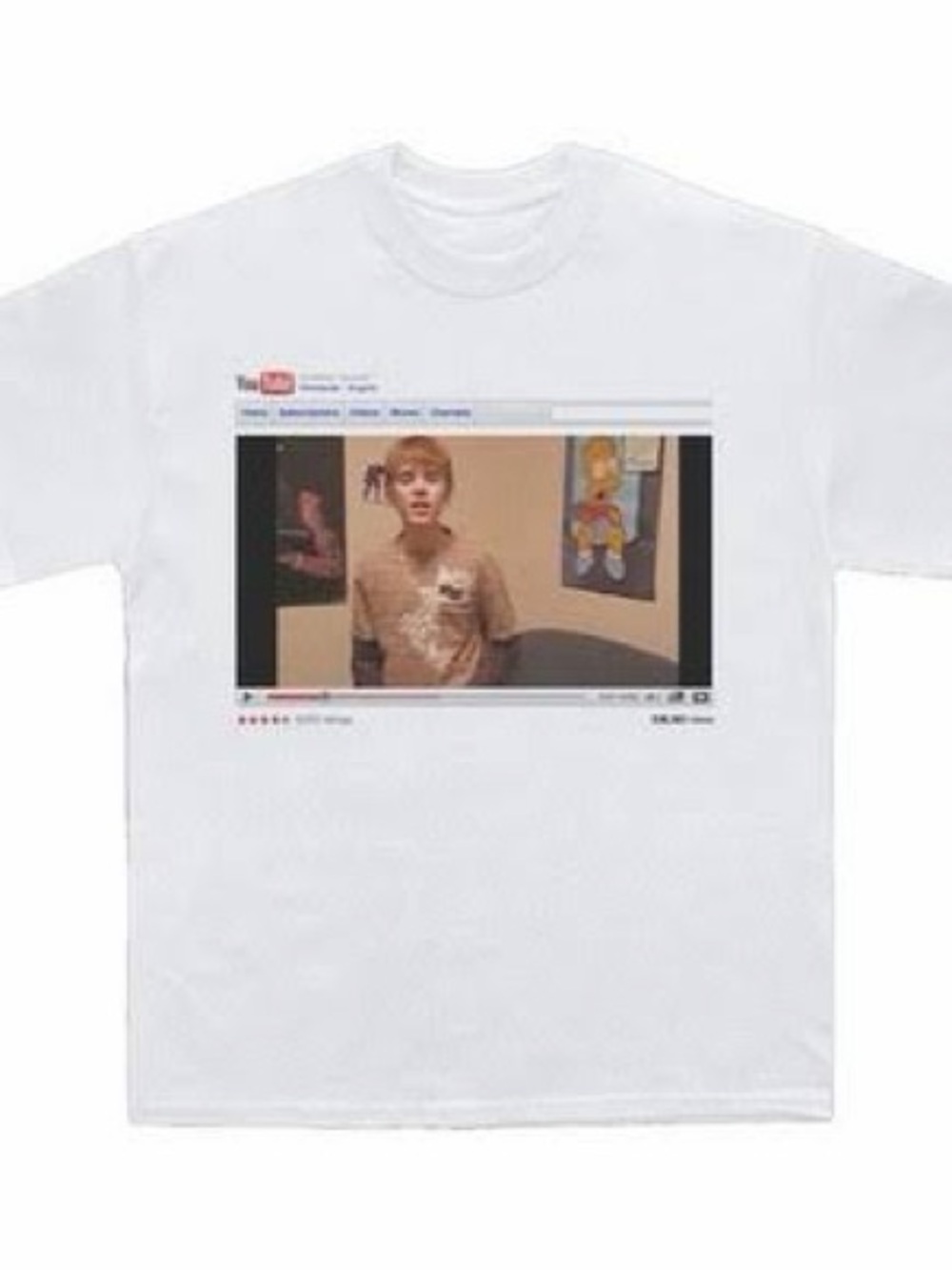 Coachella Justin Bieber YouTube Tee